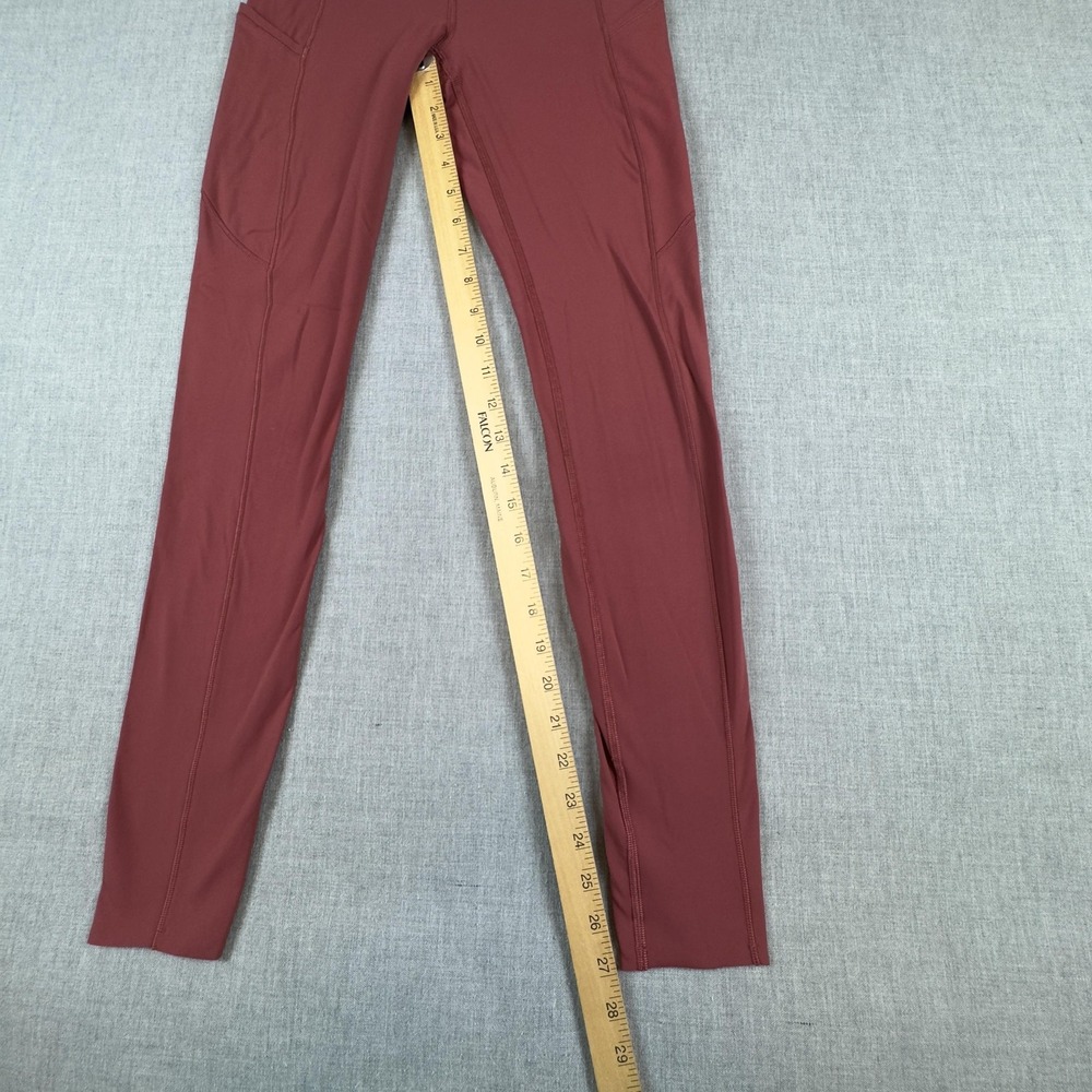 Lululemon Pants Womens 4 High Rise Yoga Leggings Pockets Workout Athletic Gym - Picture 6 of 9
